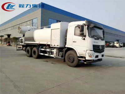 國六16方東風專底后雙橋抑塵車