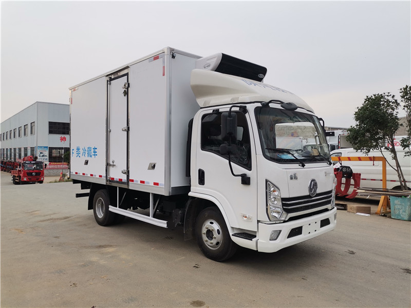 國六陜汽德龍K3000藍牌冷藏車